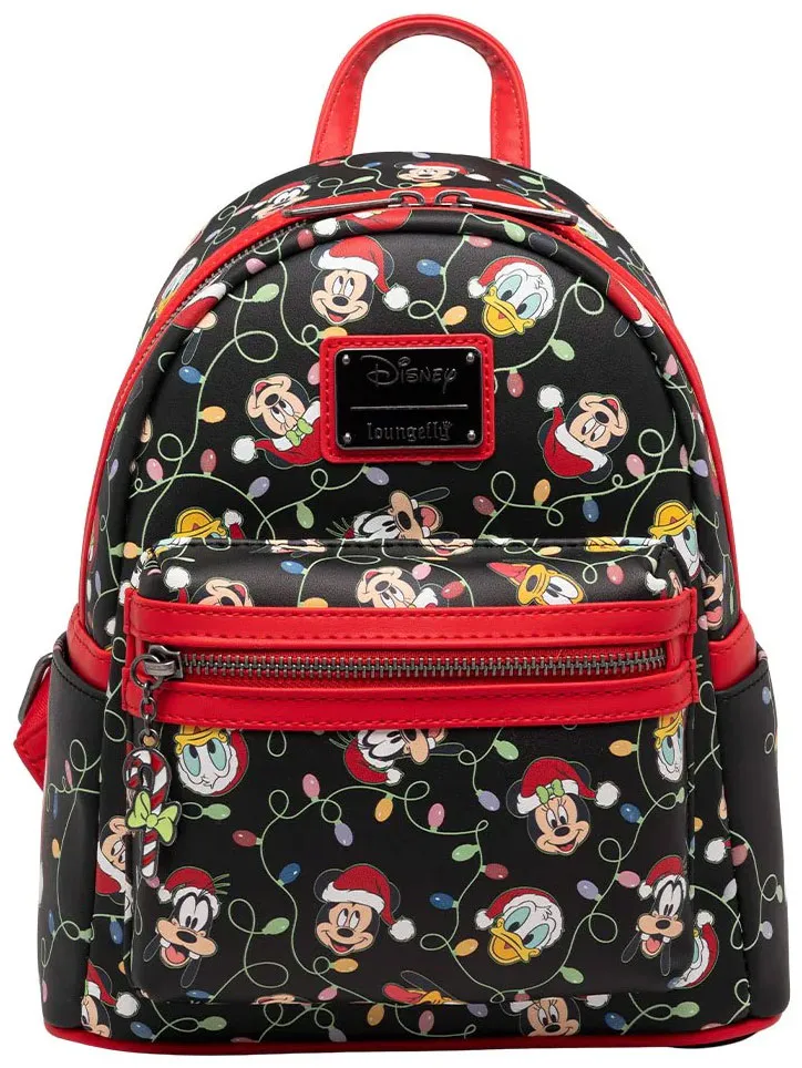 Loungefly Mickey Mouse Disney Mini sac à dos Mickey Mouse et ses