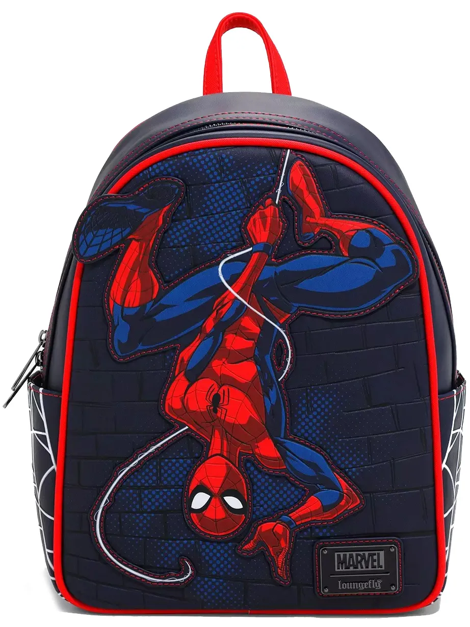 Loungefly Spider Man Marvel Mini sac à dos Toile d araignée Spider