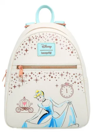 Loungefly Cendrillon Disney Mini sac dos Horloge et Carrosse