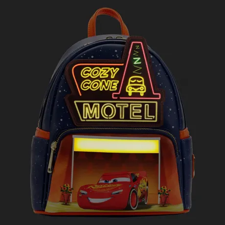 Disney Pixar Loungefly store Cars Cozy Cone Backpack NWT