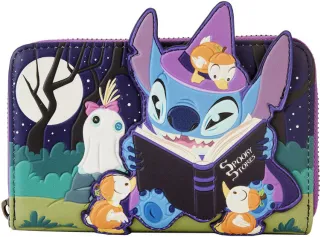 Loungefly Lilo et Stitch [Disney] : Porte-cartes Bonbons Halloween Lilo et  Stitch pas cher